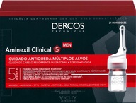 Vichy Dercos Aminexil Clinical 5 Męski przeciw wypadaniu włosów 21x 6 ml