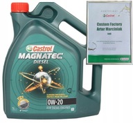 CASTROL MAGNATEC 0W20 D DIESEL WSS-M2C952-A1 5L