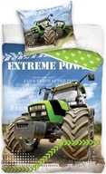 Bavlnené posteľné obliečky Traktor - Extreme Power