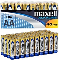 Maxell LR6 AA najmocniejsze baterie alkaliczne 40 szt.