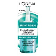 Loreal Bright Reveal Peeling Kwasowy Redukujący Przebarwienia 25ml