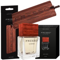 FRESSO GENTLEMAN PERFUMY SAMOCHODOWE + ZAWIESZKA ZAPACHOWA DO AUTA