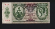 BANKOVKA MAĎARSKO - 10 pengo - 1936 rok