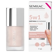 SEMILAC ODŻYWKA DO PAZNOKCI 5w1 RECOVERY NUDE 7ml