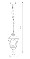 Lampa wisząca zewnętrzna TYBR I 4684 Nowodvorski