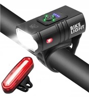 Zestaw LED oświetlenie Tył Przód na USB lampka rowerowa (E026)