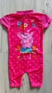 Świnka PEPPA kostium kąpielowy różowy 1-2 lata