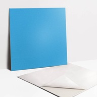 Vinylové obklady dlaždice Samolepiace PVC nástenné podlahové dlaždice Farba modrá 9 ks