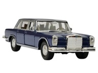 Mercedes-Benz 600 1963 1:34-39 model Welly Nex tmavomodrý