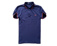 FRED PERRY M3600 TWIN TIPPED Slim Fit Męska Koszulka Polo S