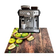 KÁVÉFŐZŐ SZŐNYEG 50x52 ASZTALLAPVÉDŐ CSÚSZÁSGÁTLÓ DEKORATÍV GYÜMÖLCS