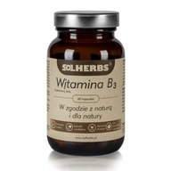 Solherbs Vitamín B3 Niacín 60 kapsúl