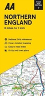 Road Map Northern England Praca zbiorowa