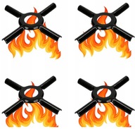 KERESZTTARTÓ RÁTÉT GÁZTŰZHELYHEZ GÁZÉGŐ SZETT XXL 4 DB