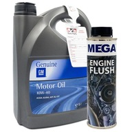 Motorový olej 10W40 GM General Motors + preplach motora MEGA 300ml