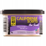 CALIFORNIA CAR SCENTS ZAPACH MONTEREY VANILLA SAMOCHODOWY DO SAMOCHODU AUTA