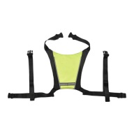 ODBLASKOWA KAMIZELKA LED DO BIEGANIA JAZDY NA ROWERZE I PRACY W NOCY 4.2V