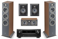 FOCAL THEVA DARK WOOD N2 + SURROUND + CENTER + DENON AVR-X2800H = KINO 5.0