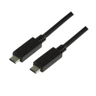 Kabel LogiLink USB-C 0.5m czarny
