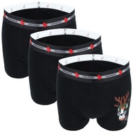 Pánske boxerky nohavičky čierne DSQUARED2 veľkosť M 3-pack