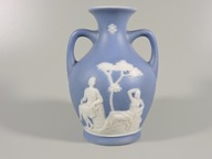 Váza antik XIX storočia. mini amfora džbán modrý porcelán Wedgwood Bohyňa
