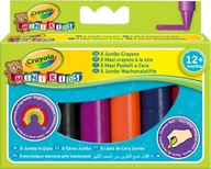 Kredki świecowe extra grube Crayola baby 8 kolorów