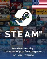 Kod Doładowanie Steam Wallet $100 USD Gift card