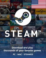 STEAM WALLET $20 USD Karta podarunkowa, Gift card