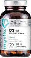Vitamín D3 FORTE 2000IU 120kaps Prírodný MyVita
