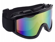 GOGLE NARCIARSKIE MĘSKIE OKULARY NA NARTY SNOWBOARD FILTR UV + KOMIN GRATIS