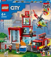 KOCKY LEGO CITY HASIČSKÁ STANICA 60320