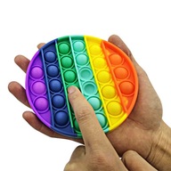 Push Bubble Pop It Senzorická hračka Anti-Dúhový stres