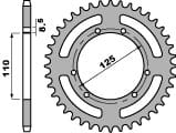 PBR ZADNÉ OZUBENÉ KOLESO 4362 50 F SUZUKI RMX 50 97-03 (J