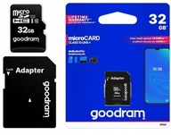 GOODRAM KARTA PAMIĘCI 32 GB 100MB/s MICRO SD HC KLASA 10 + ADAPTER