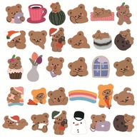 100 sztuk zestaw Cute Cartoon Little Bear Hand ko