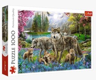 Puzzle 1000 el. WILCZA RODZINATREFL