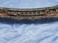 bumper rear part rear AUDI Q7 4L