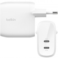 Belkin Ładowarka sieciowa GaN 65W 2x USB-C PD PPS