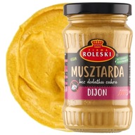 Polska Musztarda Dijon OSTRA Bez Cukru i Glutenu Dla Vegan 175g ROLESKI