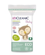 CLEANIC BABY ECO biodegradowalne płatki 60 szt.