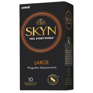 Skyn Prezerwatywy Large Rozmiar XL 10 sztuk