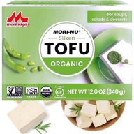 Tofu syr Silken Firm Kompaktné Organické Pre Polievky Šaláty Dezerty 340g MORINU