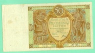 BANKNOT POLSKA 50 ZŁ 1929 r. EL