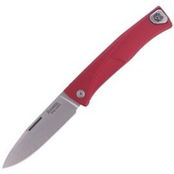 Nóż składany LionSteel Thrill Red Aluminium, Satin M390 by Molletta