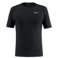 Koszulka męska SALEWA PUEZ SPORTY DRY BLACK M