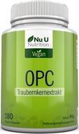 Nu U Nutrition OPC z hroznových jadierok 800mg 180k DE