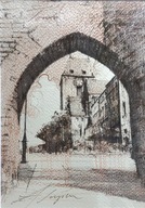Papke, Toruň Brána Námorná architektúra kreslenie