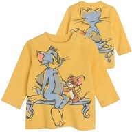 Cool Club Bluzka chłopięca z długim rękawem Tom and Jerry r 98