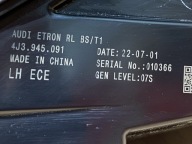 AUDI ETRON GT light left rear part DYNAMICZNA ANIMACJA 4J3945091