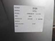 Opel Omega B cofano lak. Z157 2,2DTI